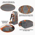 Load image into Gallery viewer, Roamer Dog Backpack - Grey
