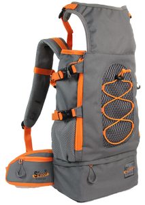 Roamer Dog Backpack - Grey